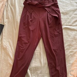 Women's Burgundy Pants